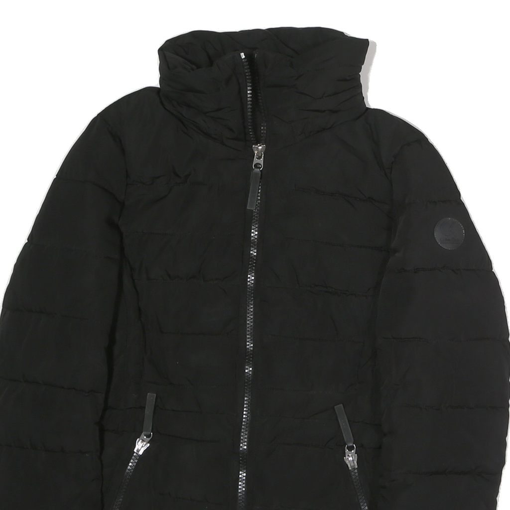 CALVIN KLEIN PERFORMANCE Womens Black Quilted Jacket XS Polyester Zip