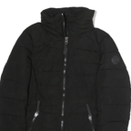 CALVIN KLEIN PERFORMANCE Womens Black Quilted Jacket XS Polyester Zip
