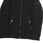 CALVIN KLEIN PERFORMANCE Womens Black Quilted Jacket XS Polyester Zip