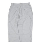 CRISTINA'S Womens Grey Regular Fit Straight Leg Trousers W28 L28 Stylish Comfort