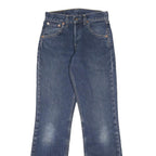 LEVI'S 535 04 Womens Jeans Blue Regular Straight Denim Medium W26 L32 Classic