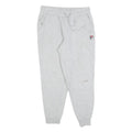 FILA Mens Joggers Grey S W28 L26 Slim Tapered Cotton Blend Casual Activewear