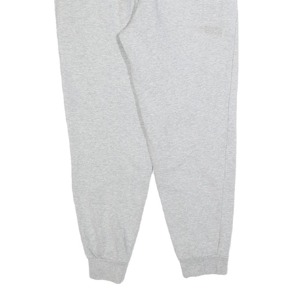 FILA Mens Joggers Grey S W28 L26 Slim Tapered Cotton Blend Casual Activewear