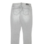 LEVI'S Womens Slim Skinny Denim Light W26 L31 Zip Cotton Blend Stylish Stretch