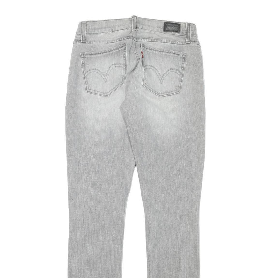 LEVI'S Womens Slim Skinny Denim Light W26 L31 Zip Cotton Blend Stylish Stretch