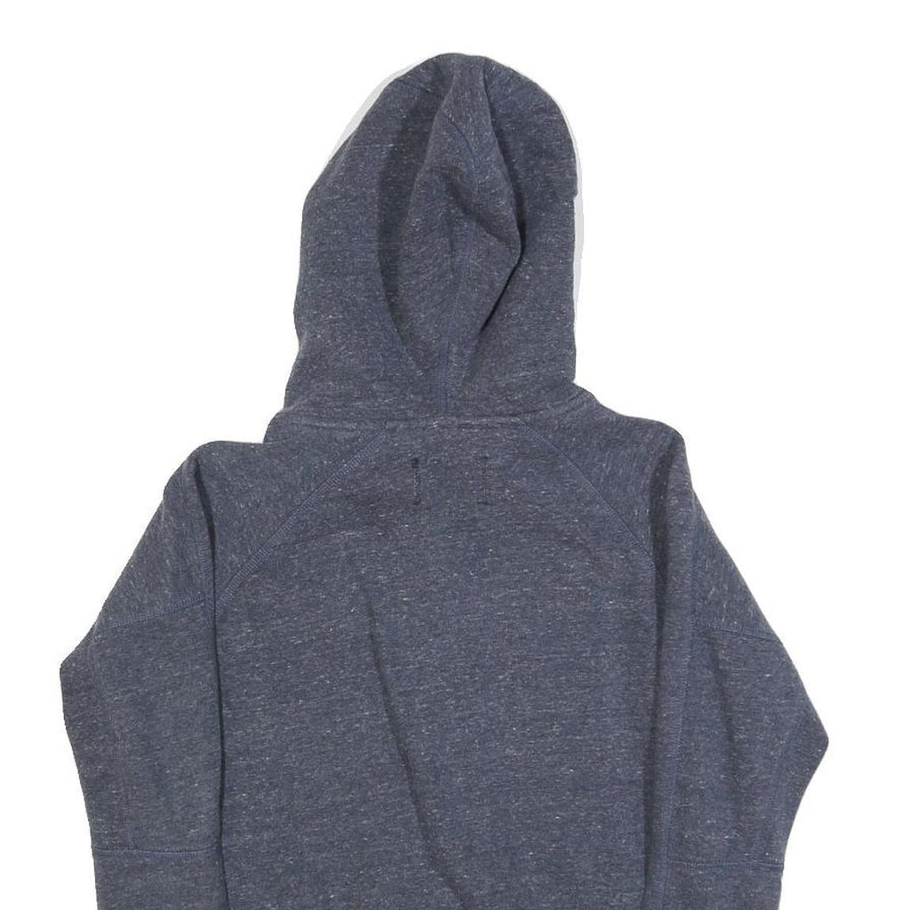 ADIDAS Womens Blue Zip Hoodie XS Cotton Blend Casual Zip Up Activewear