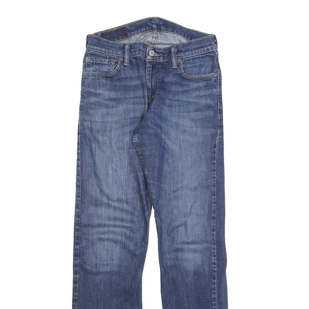 LEVI'S 514 Classic Mens Jeans Blue Classic Straight Denim Medium W29 L32 Zip