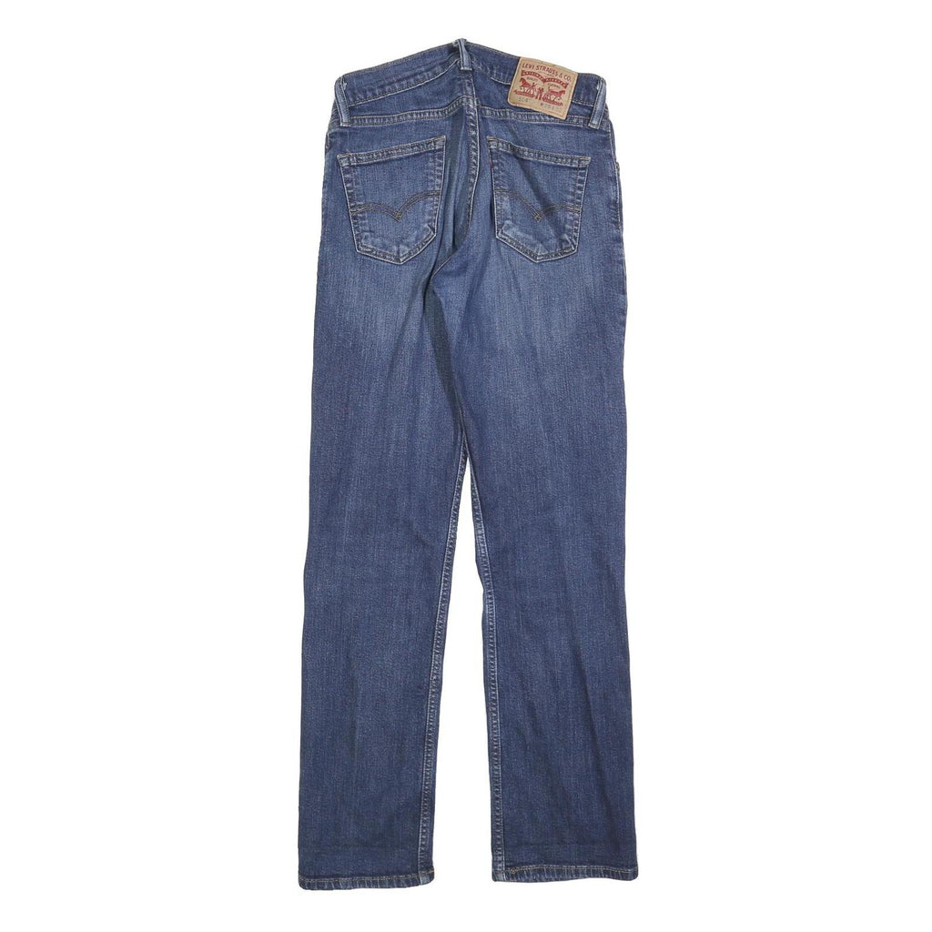 LEVI'S 514 Classic Mens Jeans Blue Classic Straight Denim Medium W29 L32 Zip