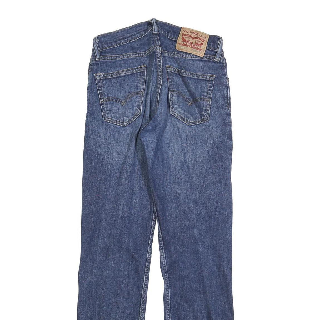 LEVI'S 514 Classic Mens Jeans Blue Classic Straight Denim Medium W29 L32 Zip
