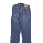 LEVI'S 514 Classic Mens Jeans Blue Classic Straight Denim Medium W29 L32 Zip