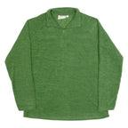 MOUNTAIN WAREHOUSE Mens Fleece Green 1/4 Zip L