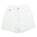 LEE Womens Cotton White Casual Shorts S W28 Classic Fit Denim Style