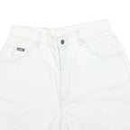 LEE Womens Cotton White Casual Shorts S W28 Classic Fit Denim Style