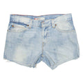 LEVI'S 511 Womens Denim Shorts Blue Slim L W34