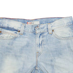 LEVI'S 511 Womens Denim Shorts Blue Slim L W34