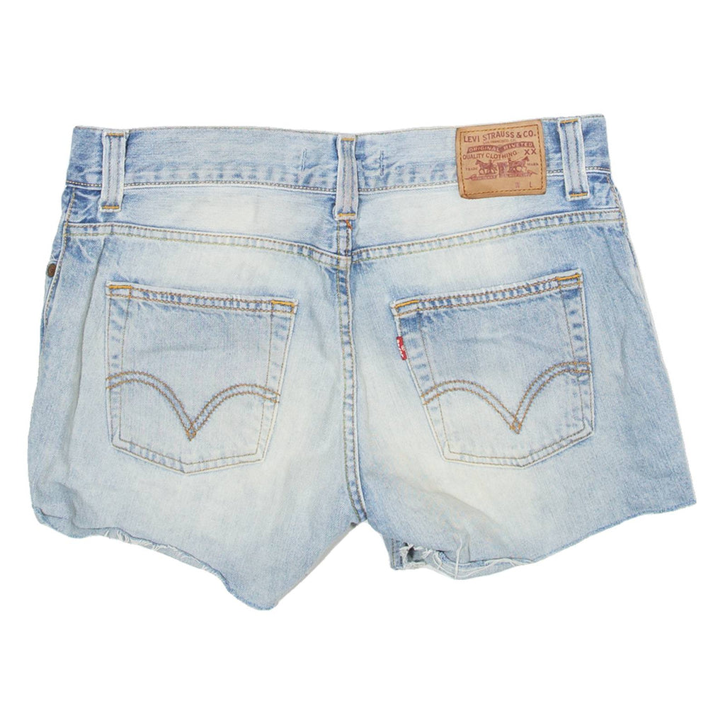 LEVI'S 511 Womens Denim Shorts Blue Slim L W34