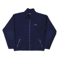 DREMIAR Womens Navy Blue Jacket XL Polyester Blend Plain Zip Casual Comfort