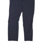 MAIER SPORTS Womens Polyester Blend Navy Regular Trousers W27 L27 Outdoor Zip