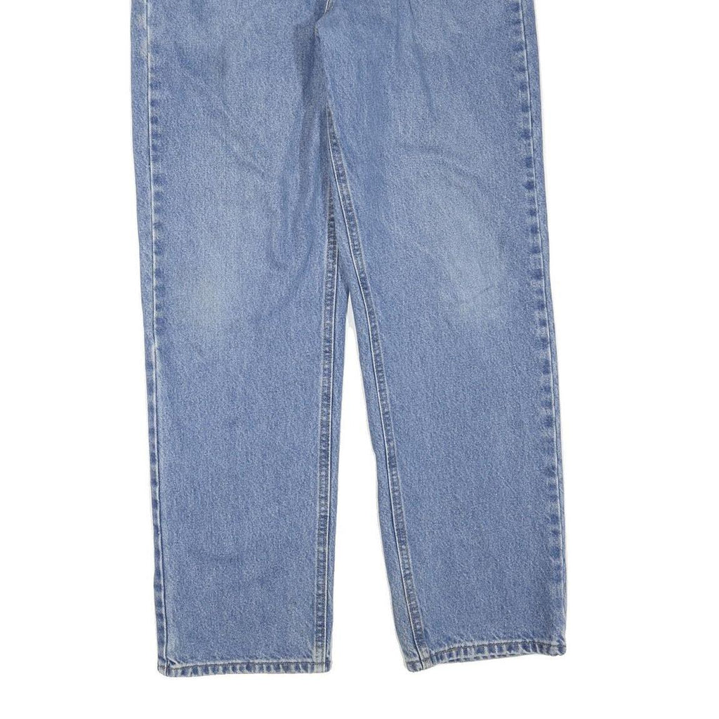 CARHARTT Womens Regular Fit Blue Denim Jeans W36 L32 Classic Cotton Blend Zip