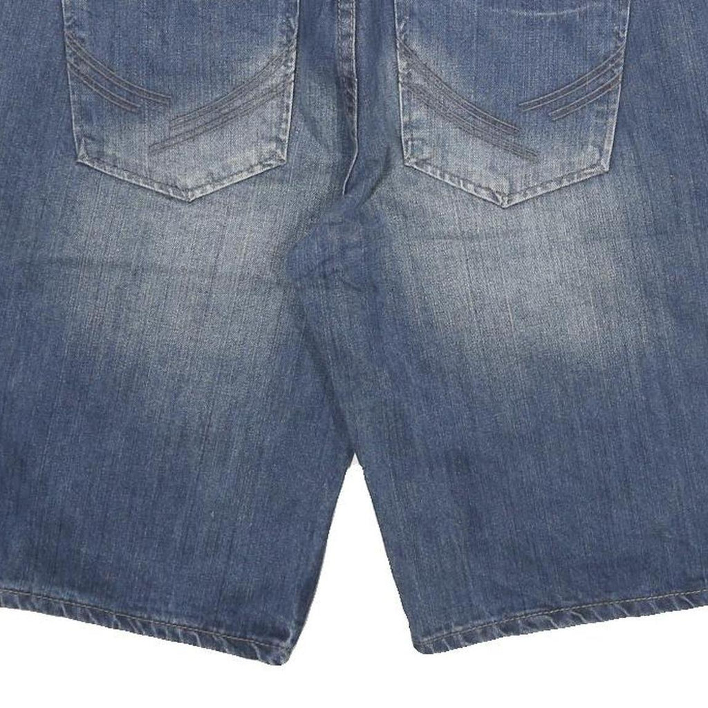 EIGHT2NINE Mens Denim Blue Casual Shorts 3XL W38 Cotton Blend Relaxed Fit