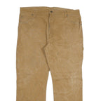 DICKIES Mens Jeans Beige Regular Straight Denim Light W38 L30 Durable Workwear