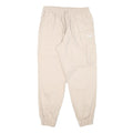 PUMA Mens Cotton Blend Beige Relaxed Drawstring Cargo Trousers W29 L27 Casual