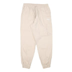 PUMA Mens Cotton Blend Beige Relaxed Drawstring Cargo Trousers W29 L27 Casual
