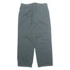 ANGELO SANTAGOSTINO Chino Mens Trousers Green Regular Straight W30 L25