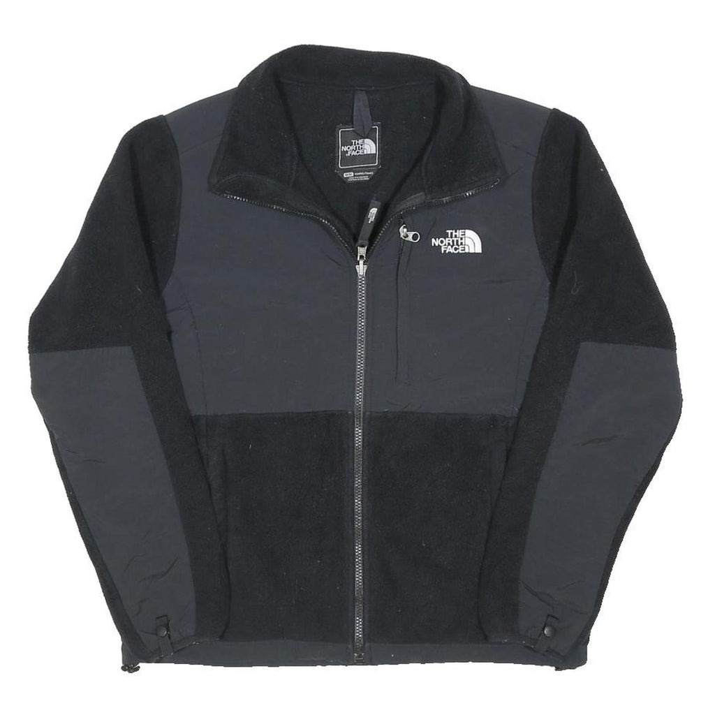 THE NORTH FACE Womens Black Zip Jacket M Polyester Blend Fleece Outdoor Warm