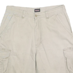 DICKIES Mens Beige Cargo Cotton Casual Shorts S W30 Workwear Pockets