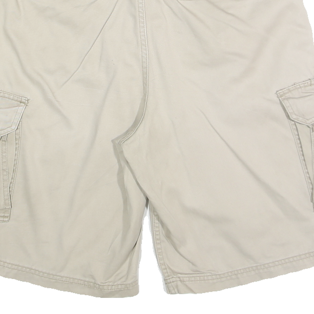 DICKIES Mens Beige Cargo Cotton Casual Shorts S W30 Workwear Pockets