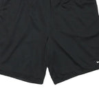 NIKE Mens Black Sports Shorts XL W34 Polyester Blend Casual Comfort
