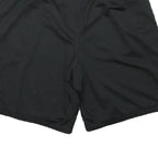 NIKE Mens Black Sports Shorts XL W34 Polyester Blend Casual Comfort