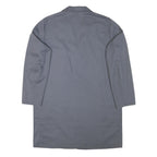 SPILAG Mens Grey Workwear Button Jacket L Cotton Blend Plain Casual