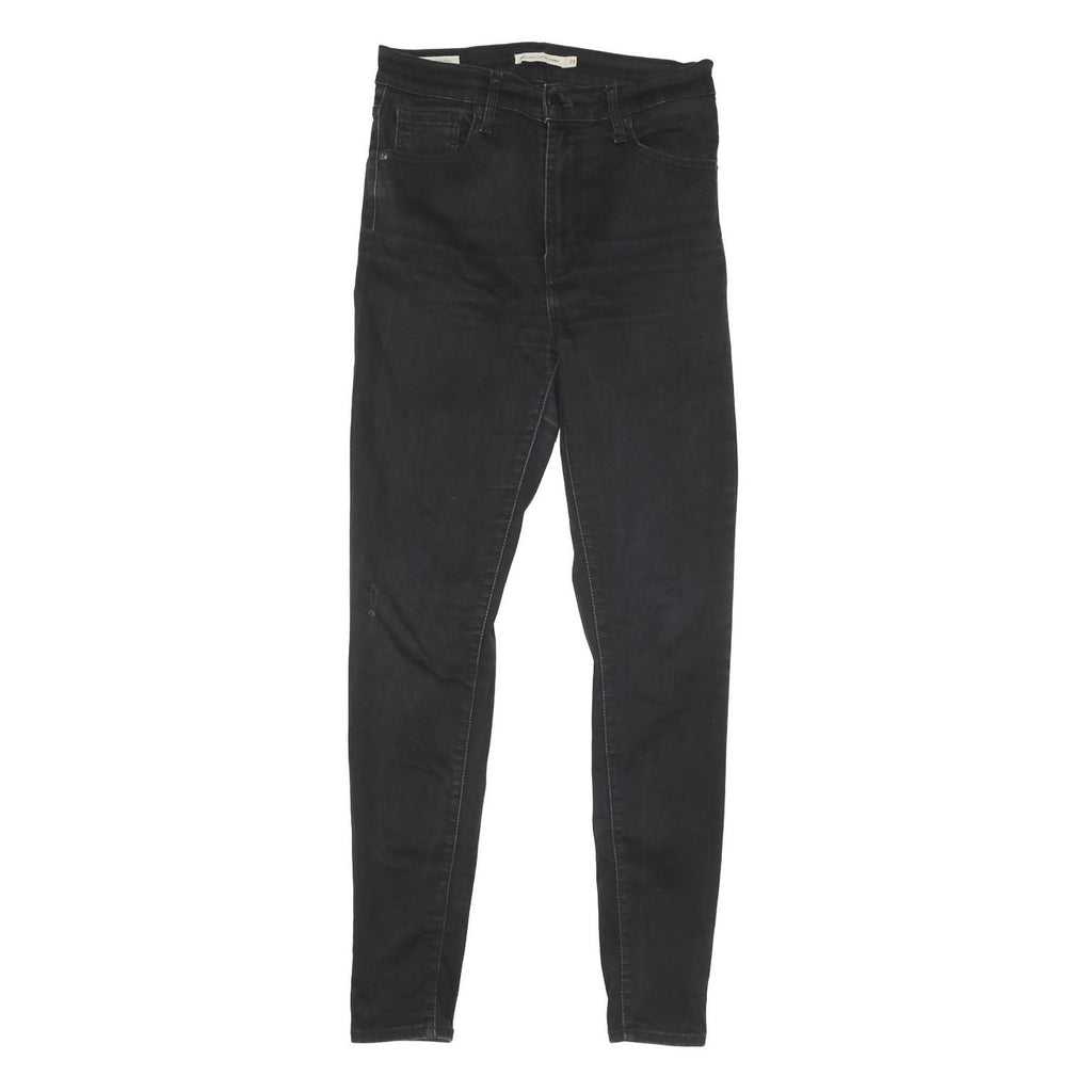 LEVI'S Womens Jeans Black Slim Skinny Denim Medium W29 L29 Stretch Lightweight