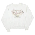 OCEAN FASHIONS Virginia Beach Womens Sweatshirt White Crew Neck USA L