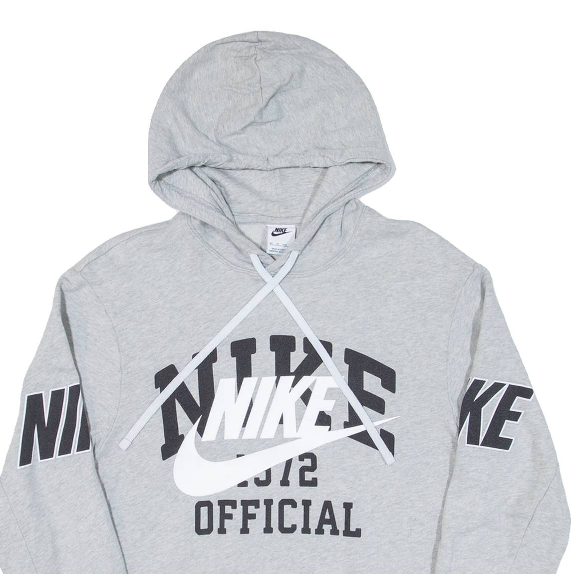NIKE Mens Grey Hoodie XS