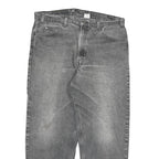 LEVI'S Mens Jeans Grey Relaxed Straight Denim Medium W38 L30 Classic Cotton