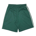 ADIDAS Mens Shorts Green & White Casual L W32 Edison Football Polyester