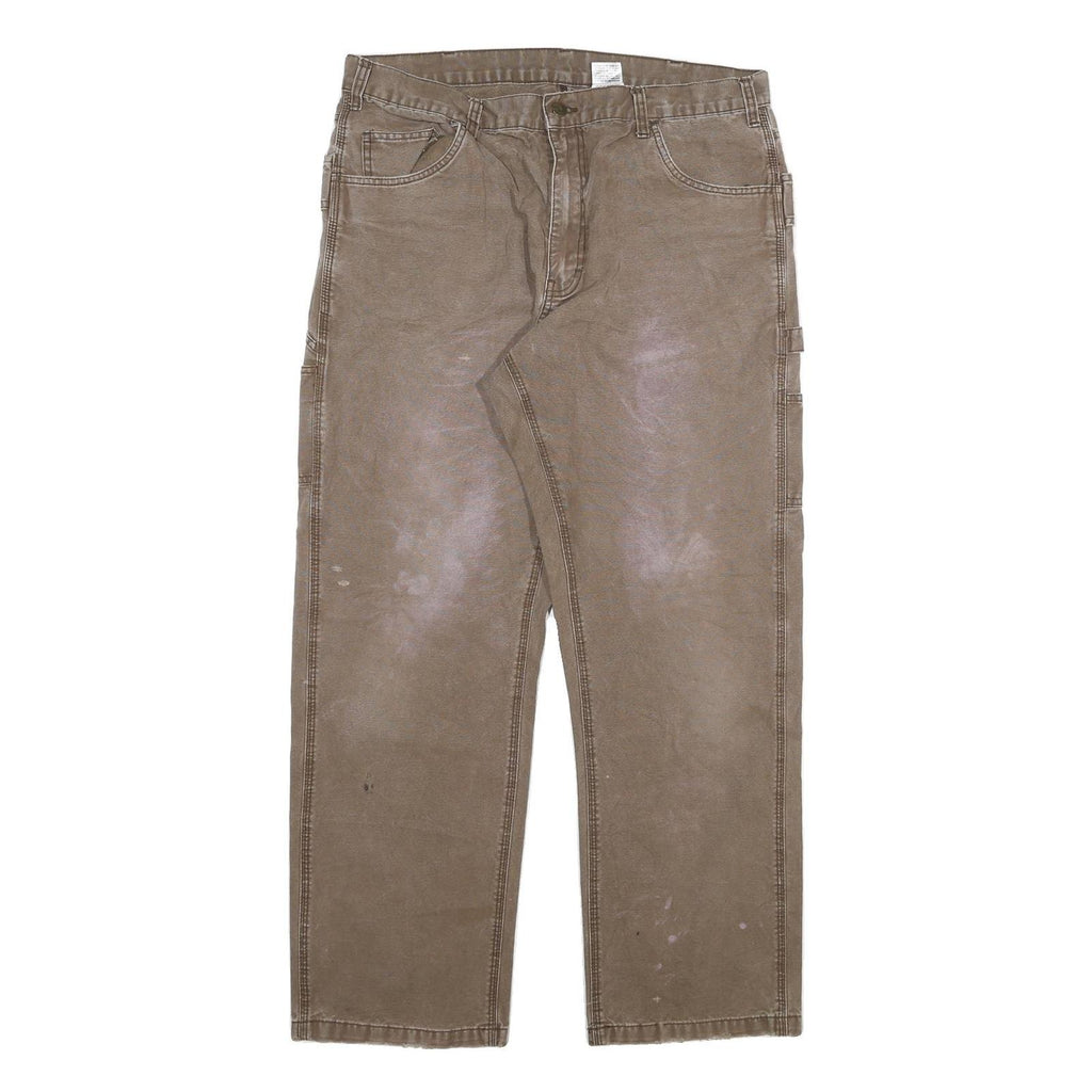 CARHARTT Mens Jeans Regular Straight Denim Rinse W34 L29 Workwear Utility