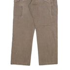 CARHARTT Mens Jeans Regular Straight Denim Rinse W34 L29 Workwear Utility