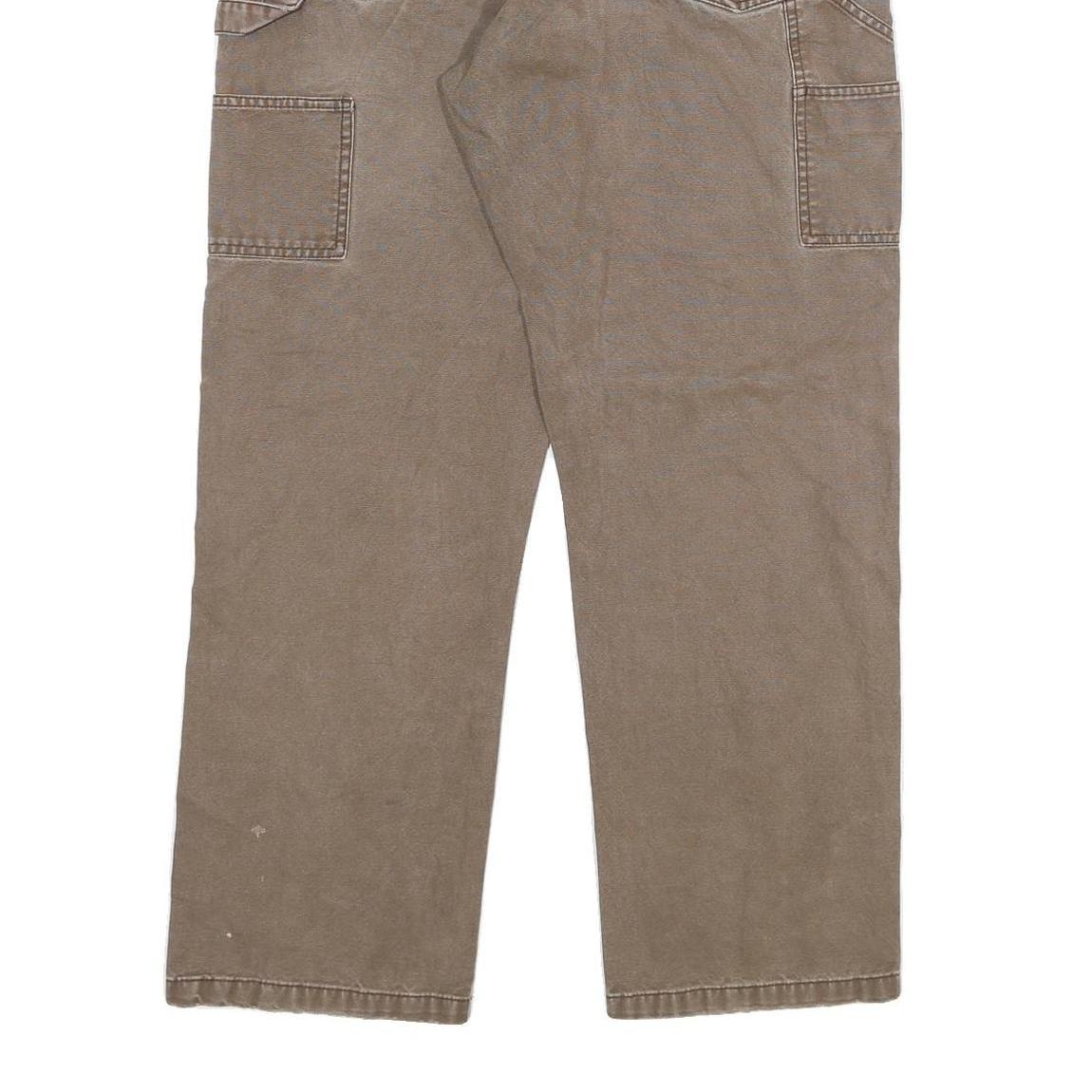 CARHARTT Mens Jeans Regular Straight Denim Rinse W34 L29 Workwear Utility