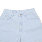 RIDERS Womens Shorts Blue Denim Casual M W27 Light Wash Summer Style