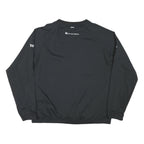 ADIDAS Mens Black Polyester Blend V-Neck XL Pullover Sweatshirt Sports