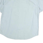 LEVI'S Mens Blue Plain Shirt L Casual Cotton Button Shirt Summer