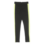 PUMA Womens Joggers Black & Yellow Slim Skinny UK 10 W24 L28 Athletic Track