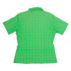 MAMMUT Womens Printed Shirt Green Collared Check L