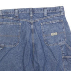 WRANGLER Mens Denim Blue Casual Shorts L W36 Comfortable Cotton Blend