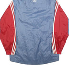 ADIDAS Mens Blue & Red FC Bayern Munich Track Jacket S Polyester Football Sports
