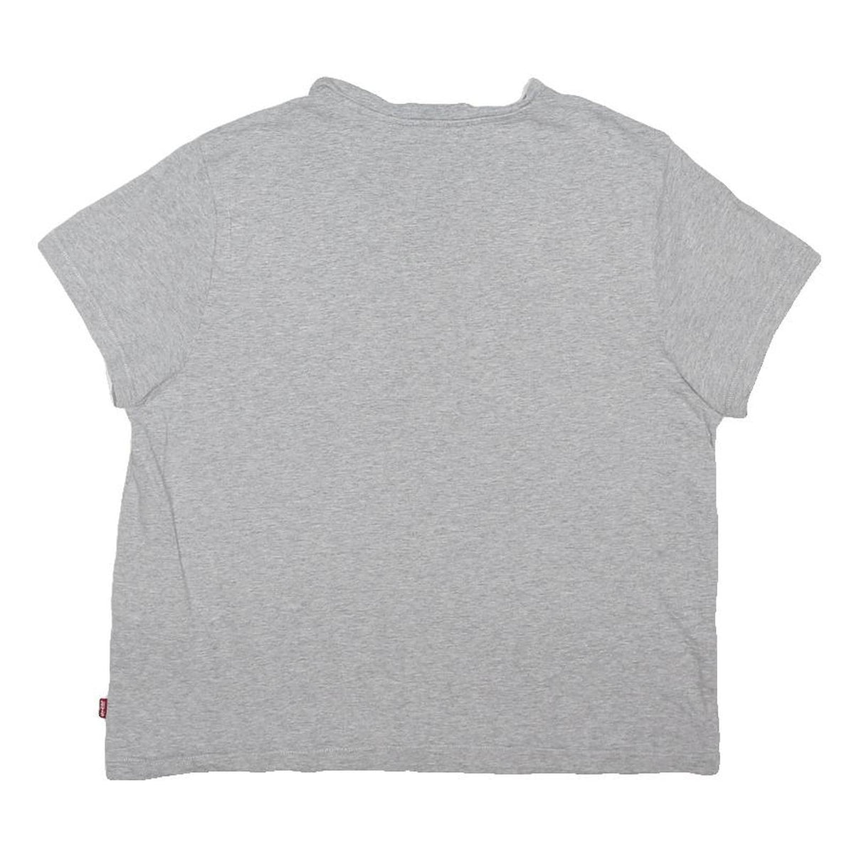 LEVI'S Womens Grey Graphic T-Shirt M Short Sleeve Round Neck Cotton Blend Floral